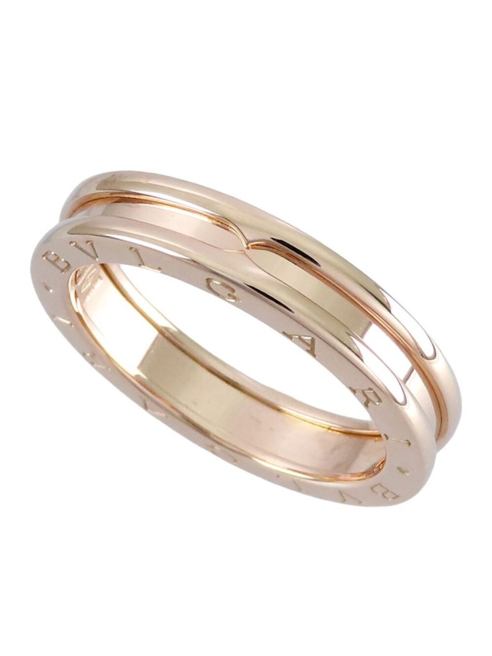 Bvlgari Pink Gold 18k B.Zero1 Band Ring